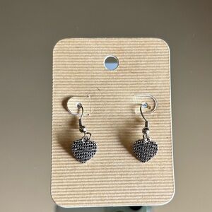 Handmade by ME heart earrings